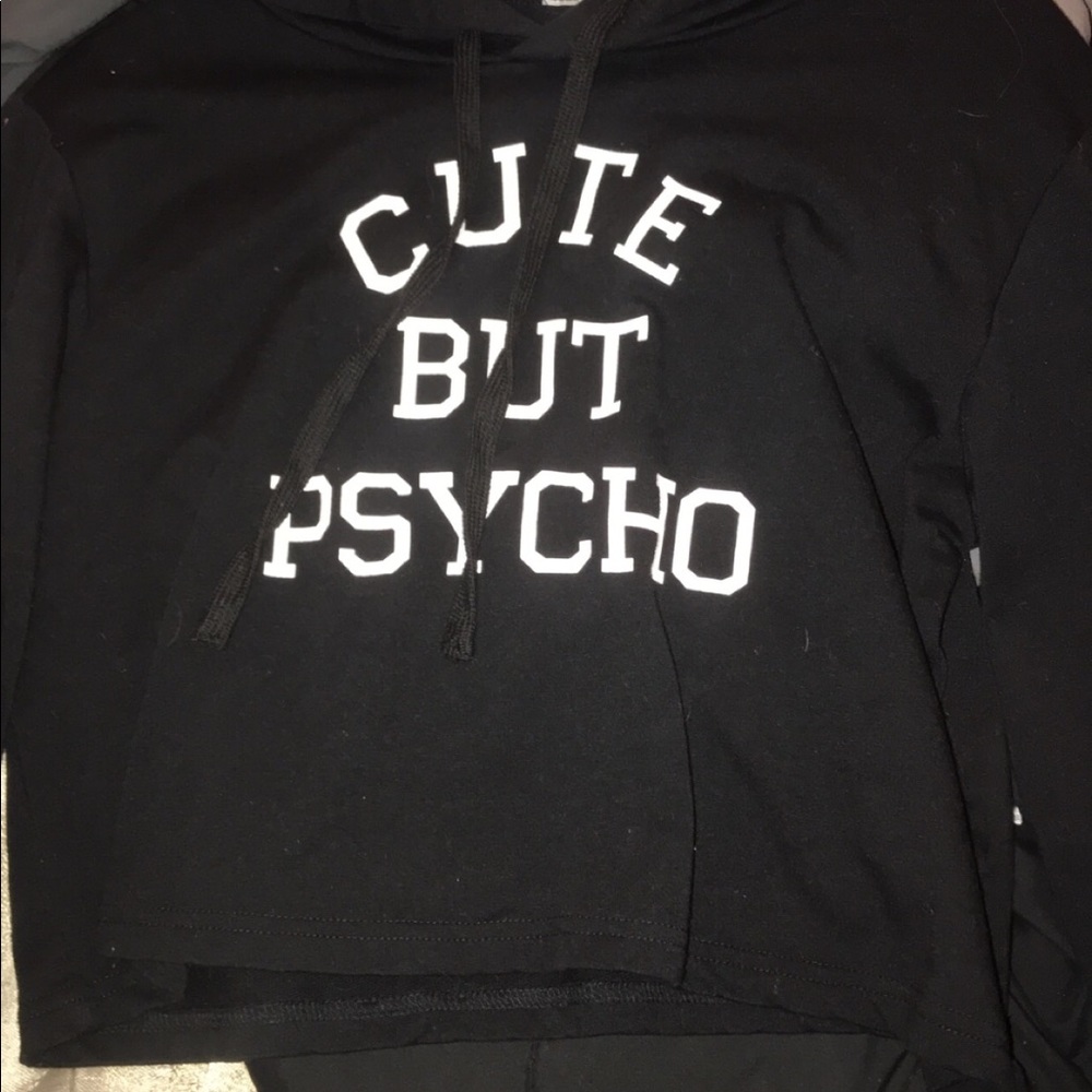 Crop hoodie